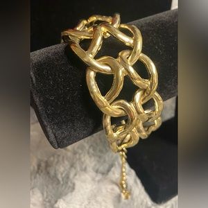 Nena and Company Women’s Chunky Link Goldtone Bracelet